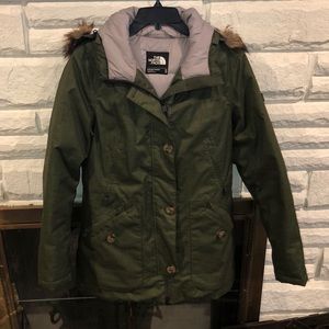 North Face goose down winter jacket